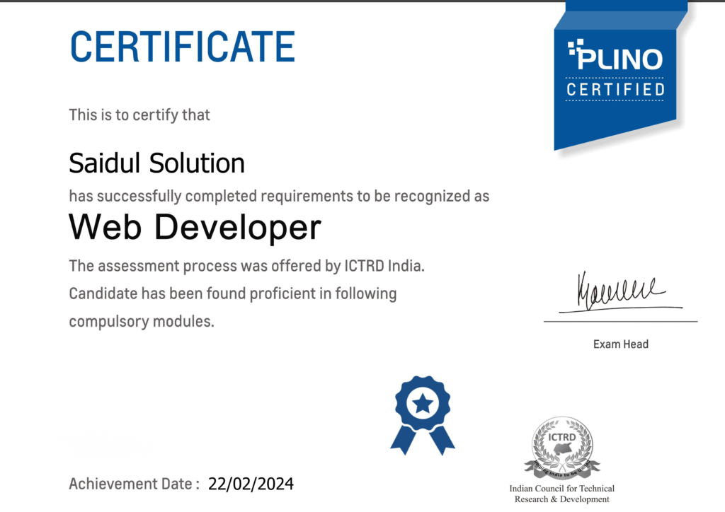 About my all skilled certification (1)