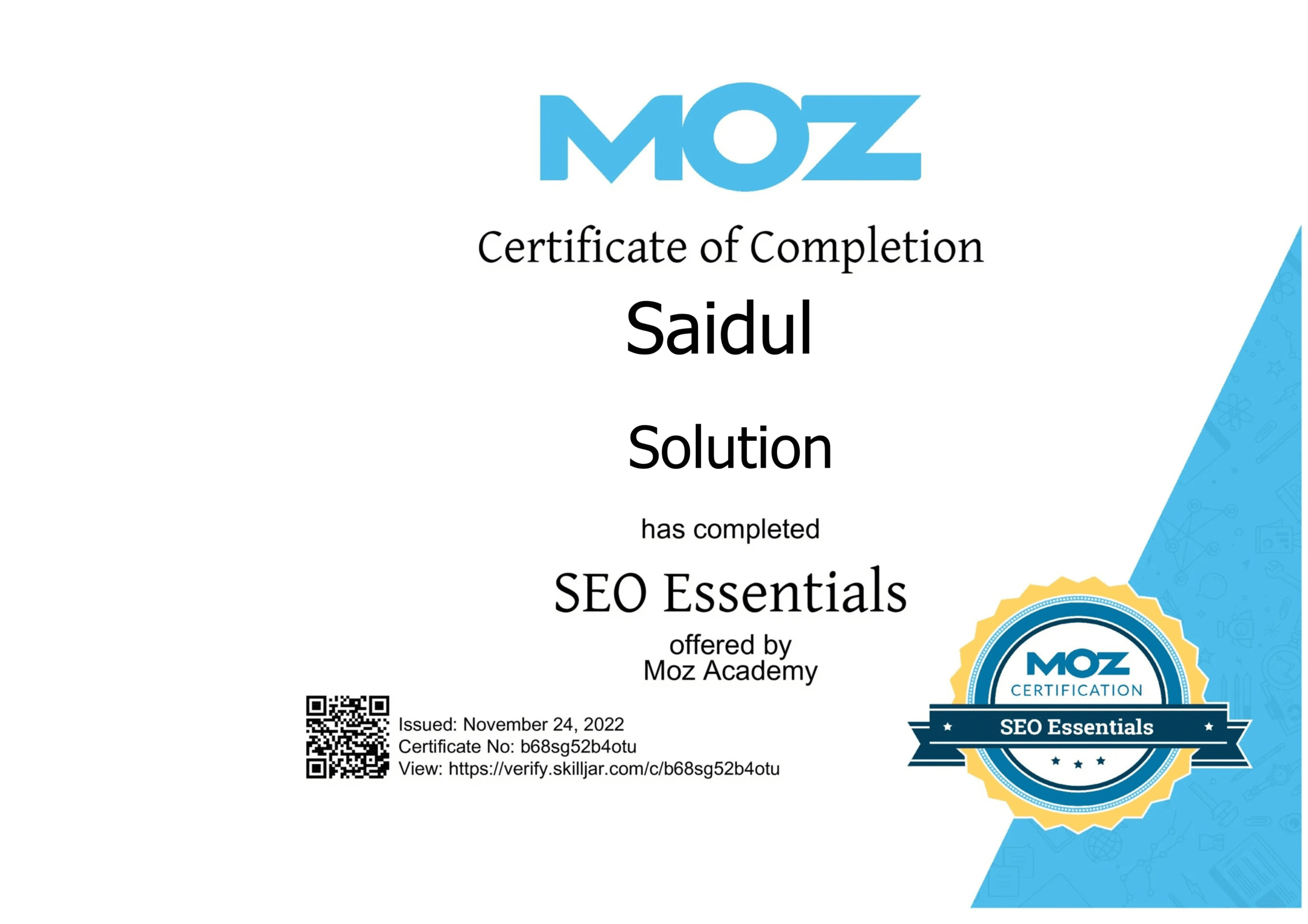 About my all skilled certification (4)